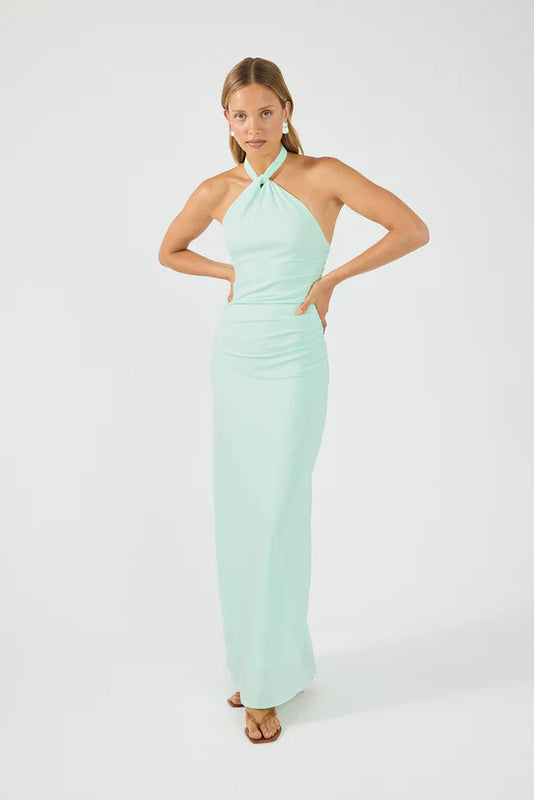 Seafoam Breeze Maxi Dress